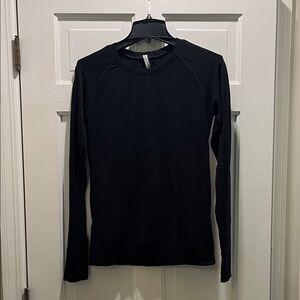 Athleta Black Long Sleeve Shirt